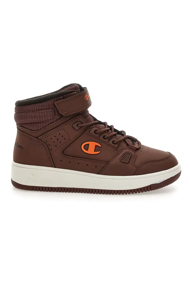 Sneakers mid marroni con strappo Champion RD18 Mid Comb B PS [MARRONE