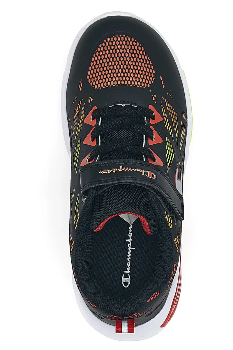 Sneakers nere con luci colorate e chiusura a strappo Champion Wave Tri B PS [NBK] miniatura 3