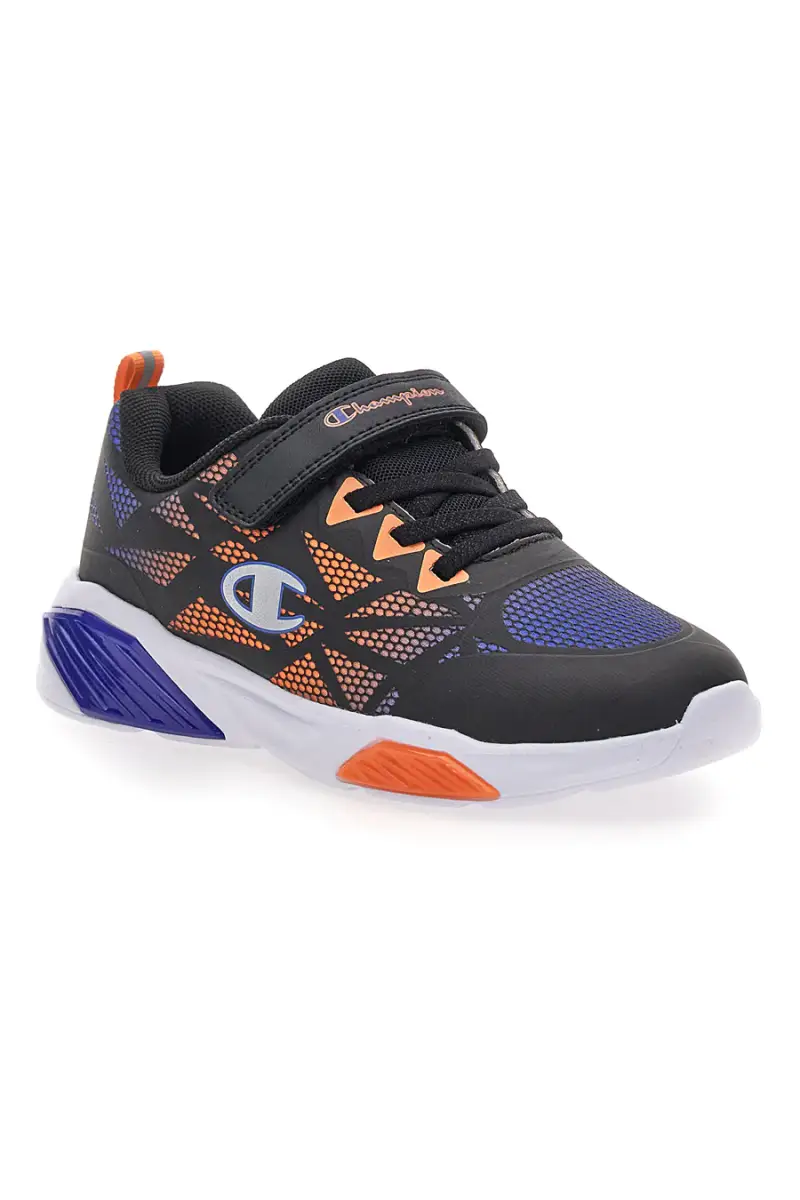 Sneakers nere con luci e strappo Champion Wave Tri B PS [NBK] miniatura 2