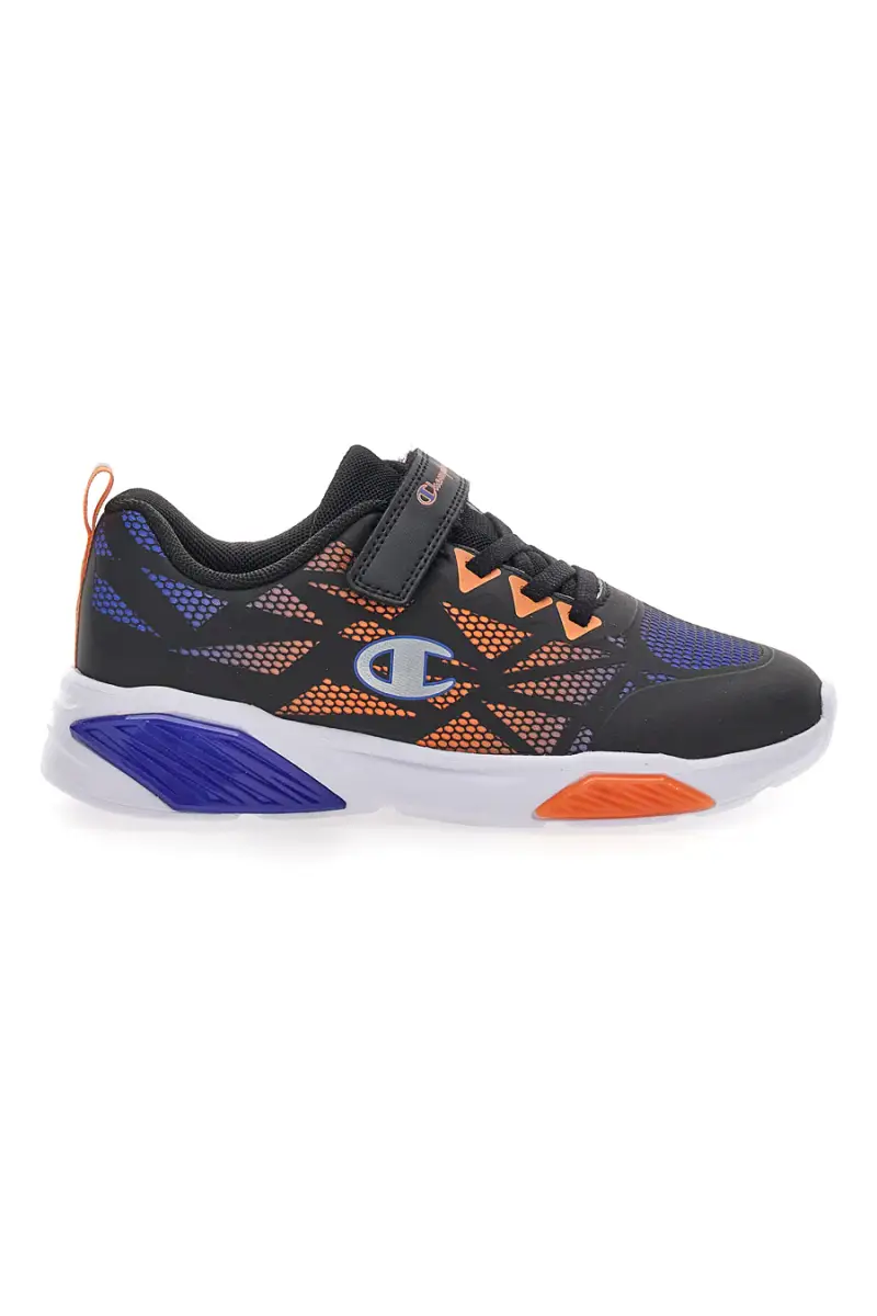 Sneakers nere con luci e strappo Champion Wave Tri B PS [NBK]