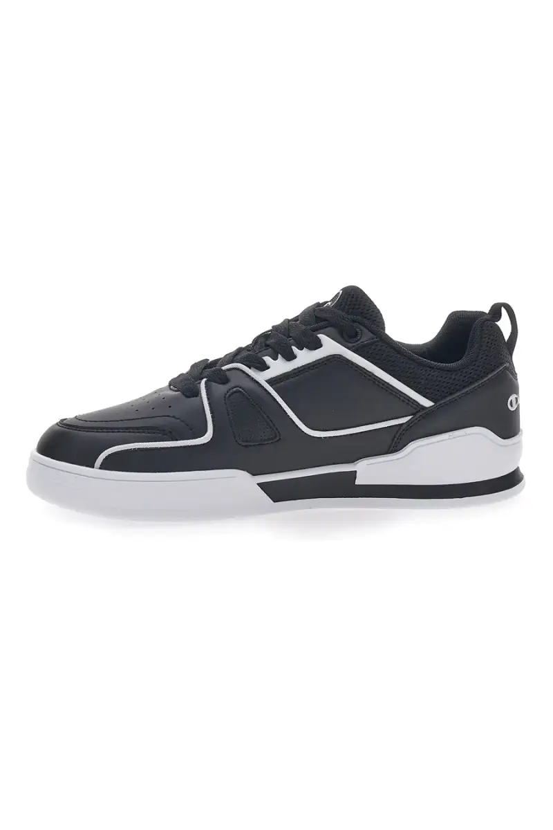 Sneakers Nere e Bianche Champion 3 Point Low [BIANCO miniatura 4