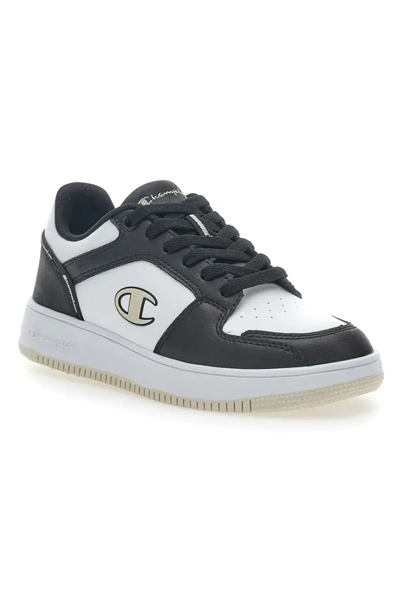 Sneakers Nere e Bianche Champion Rebound 2 0 Low [NERO miniatura 2