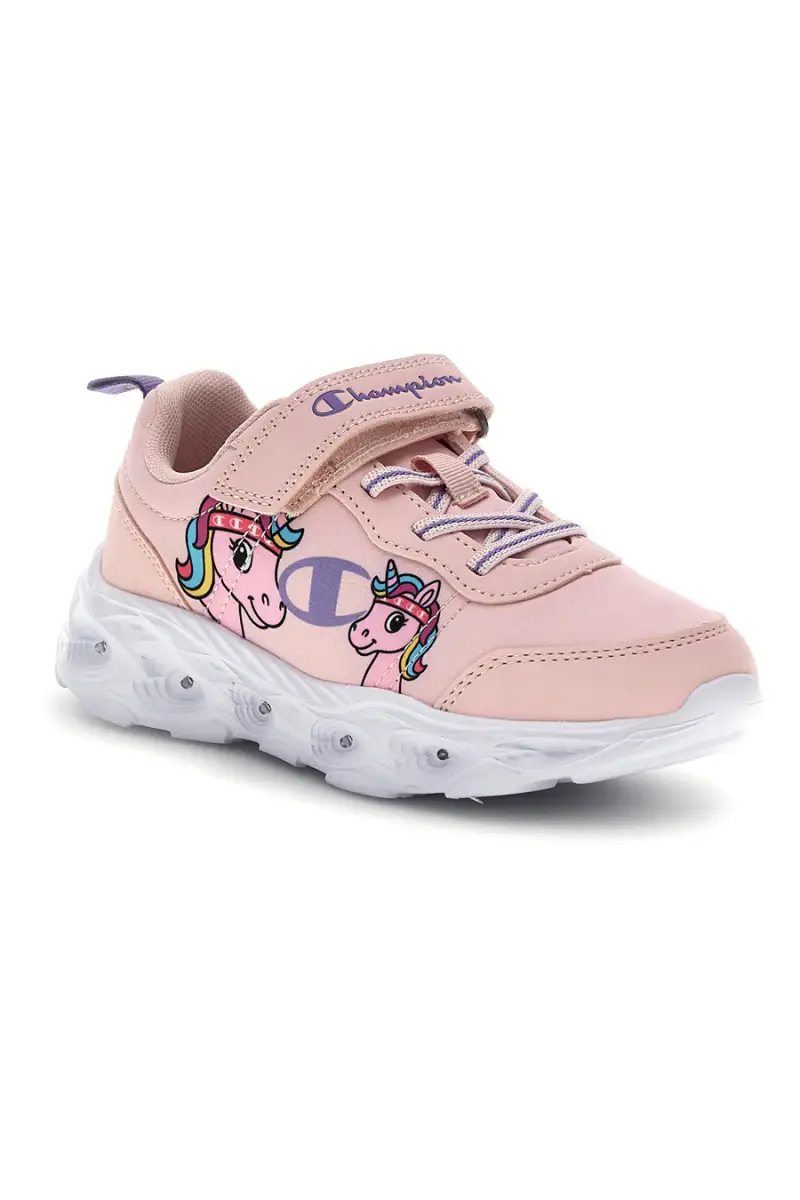 Sneakers Rosa con luci Champion Funfair Print U PS [ROSA] miniatura 2