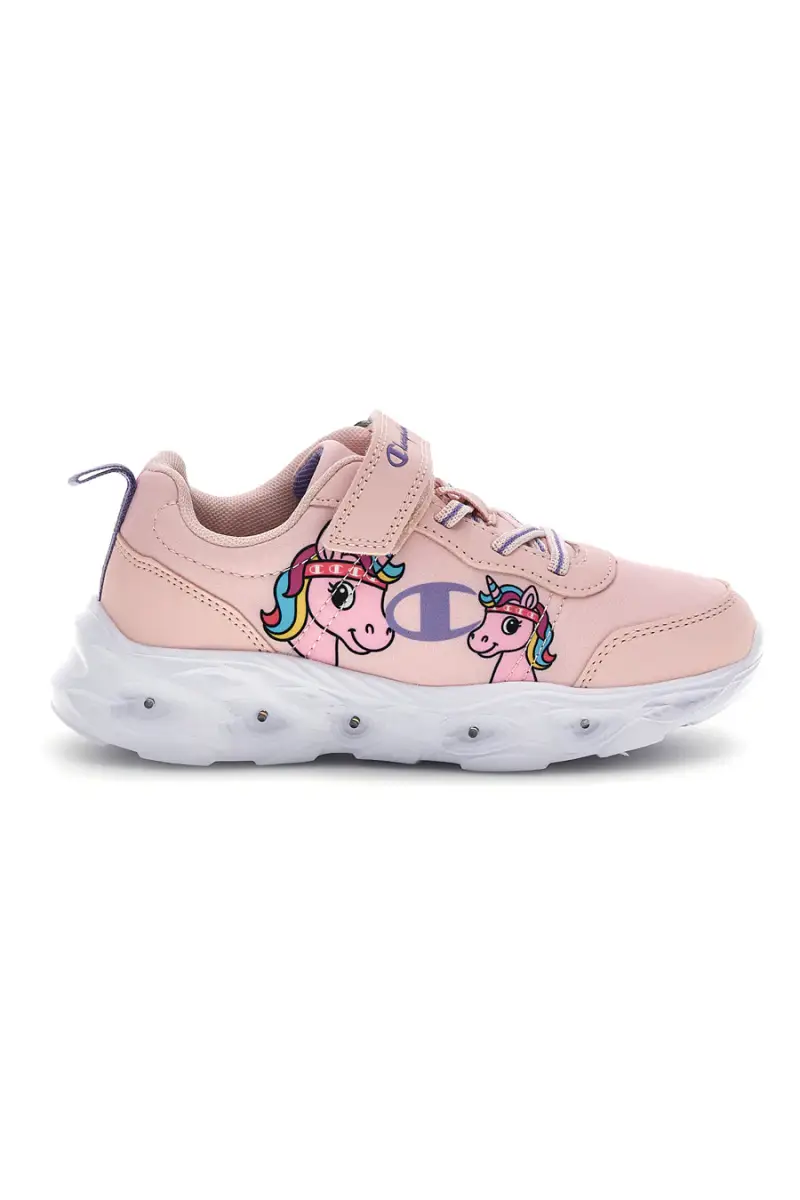 Sneakers Rosa con luci Champion Funfair Print U PS [ROSA]