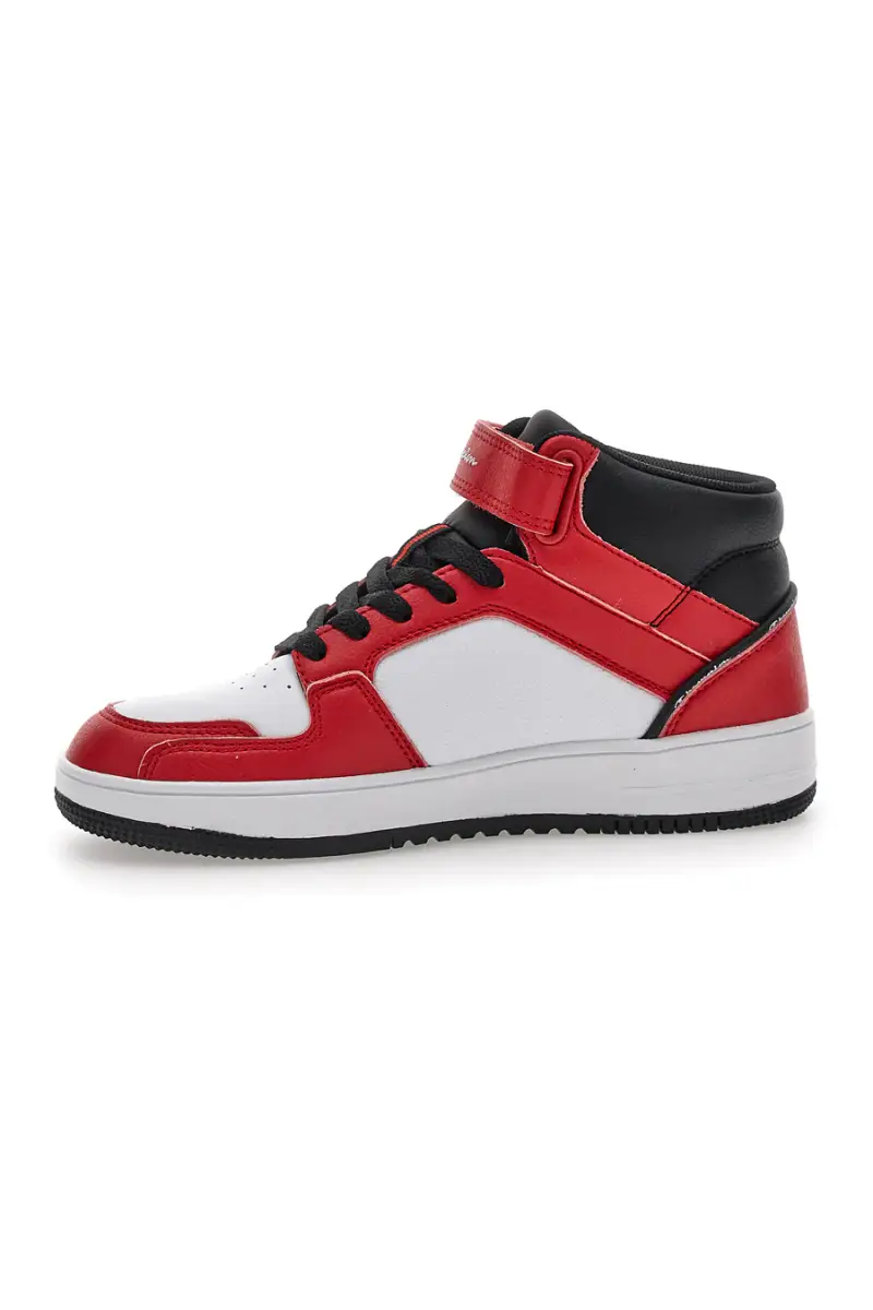 Sneakers Rosse e Bianche Champion Rebound 2 Mid B Gs [ROSSO miniatura 4
