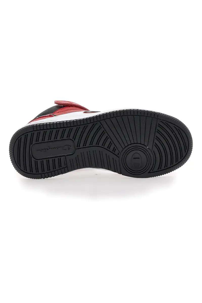 Sneakers Rosse e Bianche Champion Rebound 2 Mid B Gs [ROSSO miniatura 5