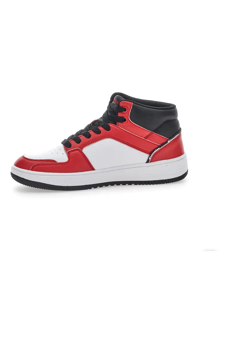 Sneakers Rosse e Bianche Champion Rebound 2 Mid [LAMB miniatura 4