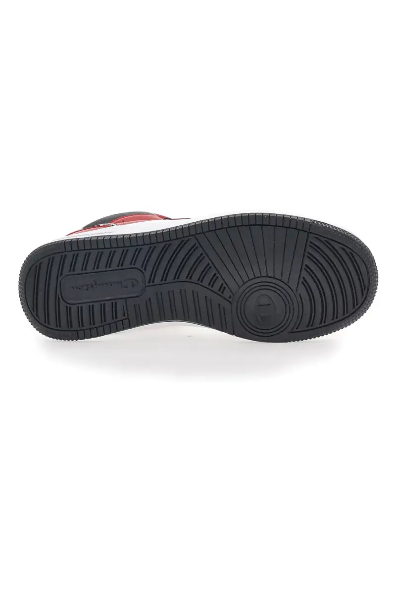 Sneakers Rosse e Bianche Champion Rebound 2 Mid [LAMB miniatura 5