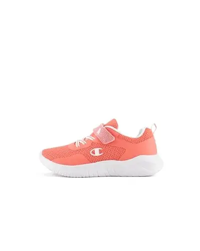 Champion Softy Evolve, Scarpa da Ginnastica da Corsa Bambine e Ragazze, Red Rs066, 23 EU