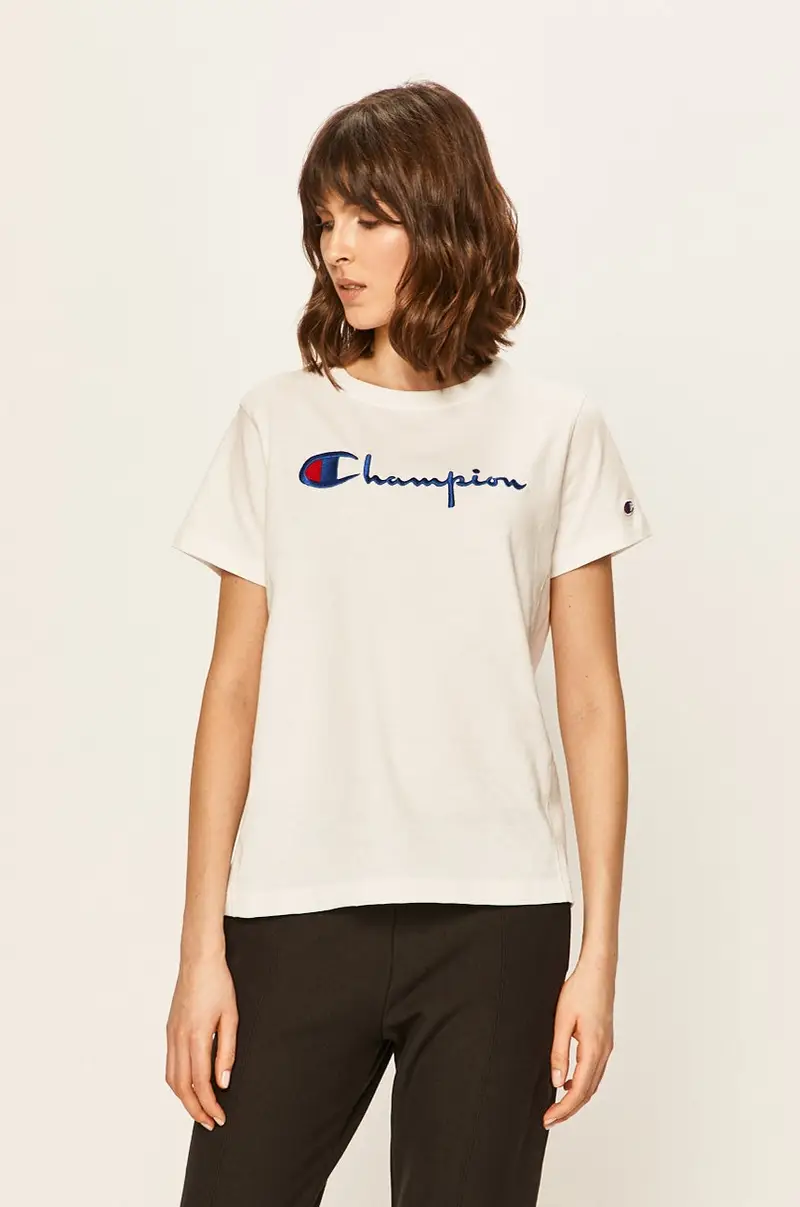 Champion T-shirt Bianco 2243253
