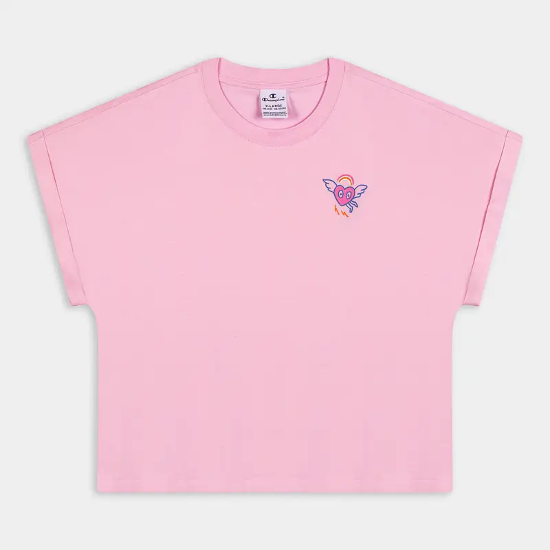 Champion T-shirt Bambina Rosa 2501619