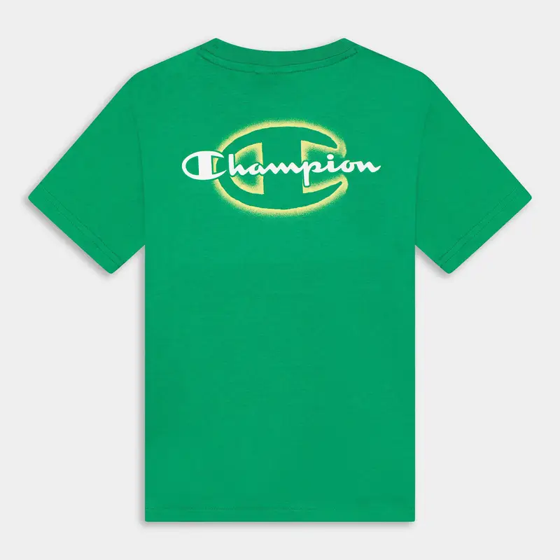 Champion T-shirt Bambino Verde 2502053 miniatura 2
