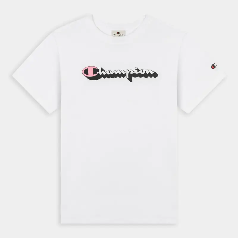 Champion T-shirt Donna Bianco 2683509