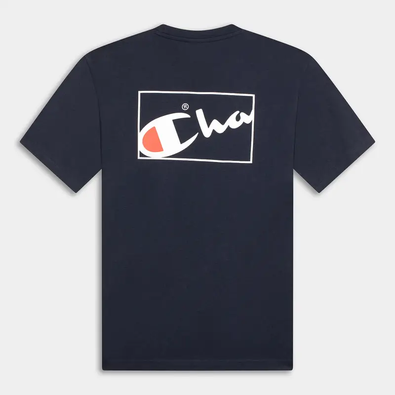 Champion T-shirt Uomo Blu 2502043 miniatura 2