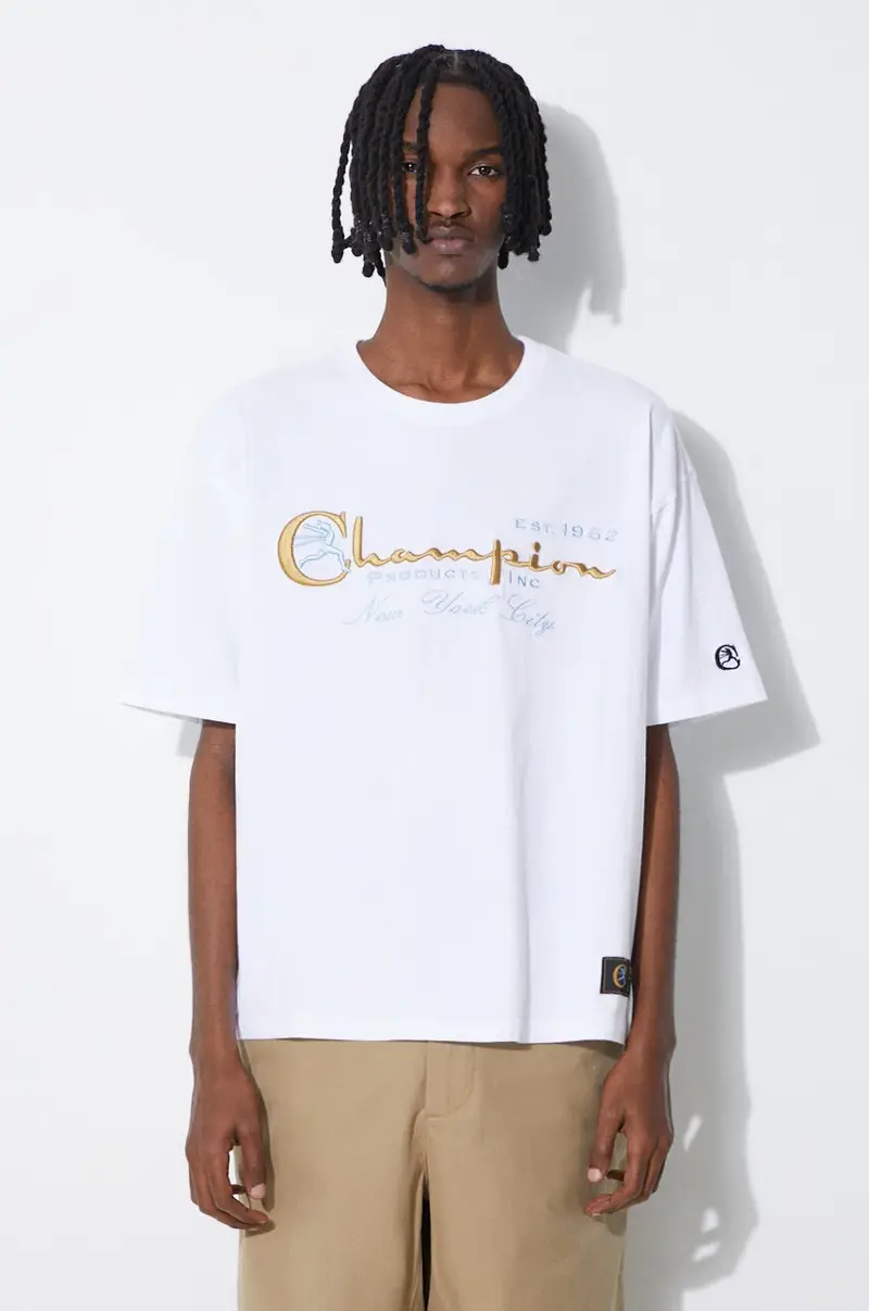 Champion T-shirt Uomo Bianco 2243837