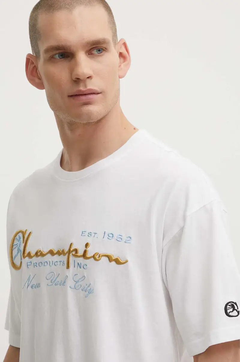 Champion T-shirt Uomo Bianco 2885610
