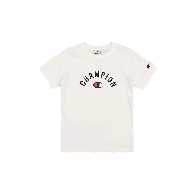 T-Shirt Logo Bianco Bambino S