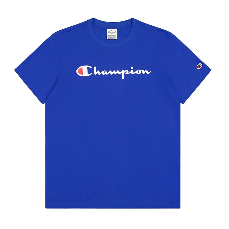 T-Shirt Logo Blu Uomo XL