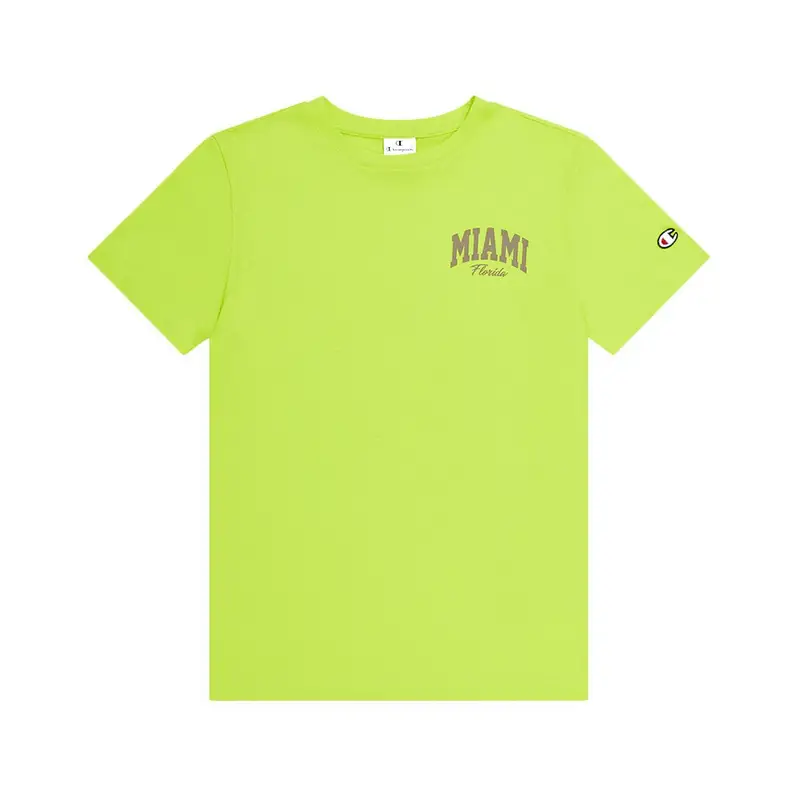 T-Shirt Logo Lime Donna S