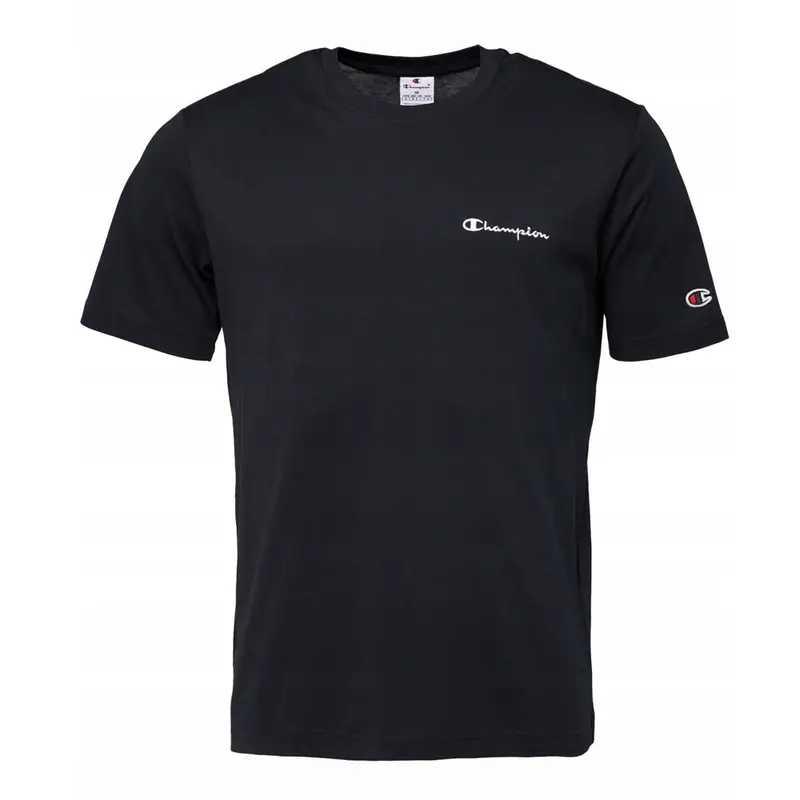T-Shirt Logo Piccolo Nero Uomo XL