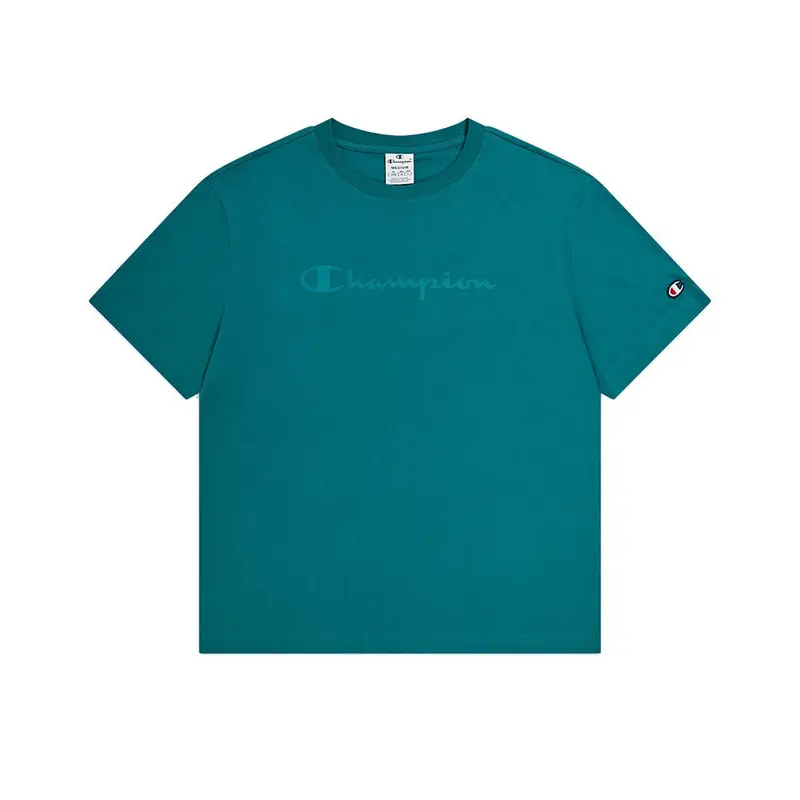 T-Shirt Logo Verde Donna XS
