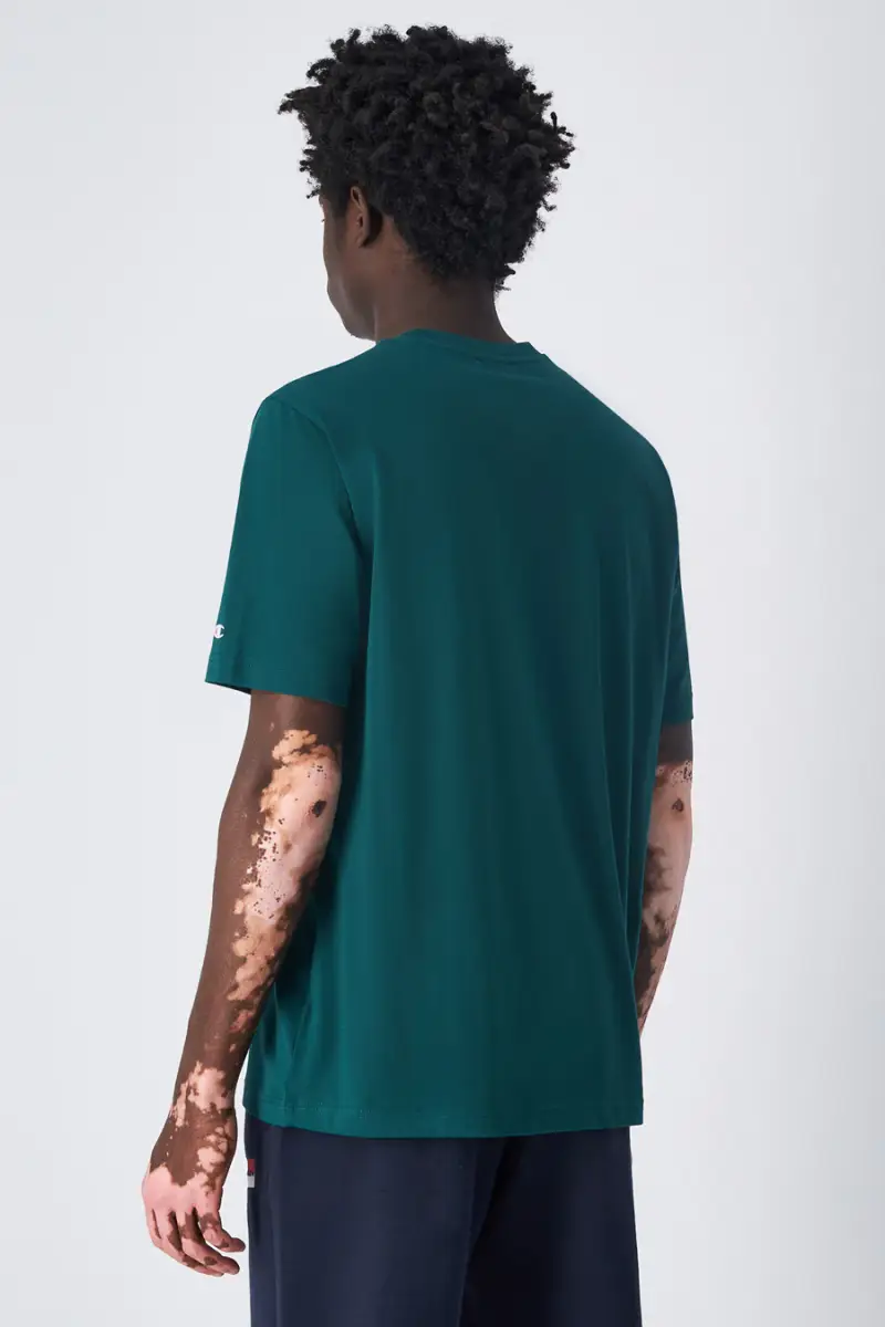 Champion T-shirt Verde 4178258 miniatura 3