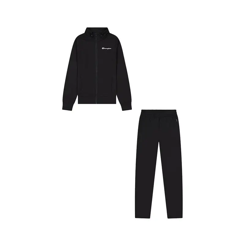 Tuta Sportiva Con Cerniera Nero Donna S