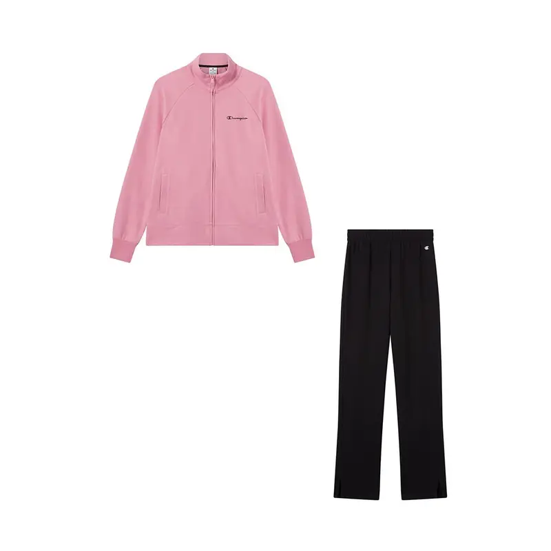 Tuta Sportiva Full Zip Rosa Donna M