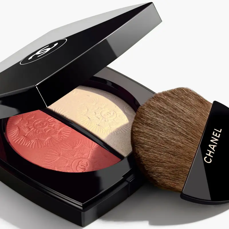 COLORITO JARDIN IMAGINAIRE GOLD AND PEACH - Palette viso, Blush, Illuminante viso miniatura 2