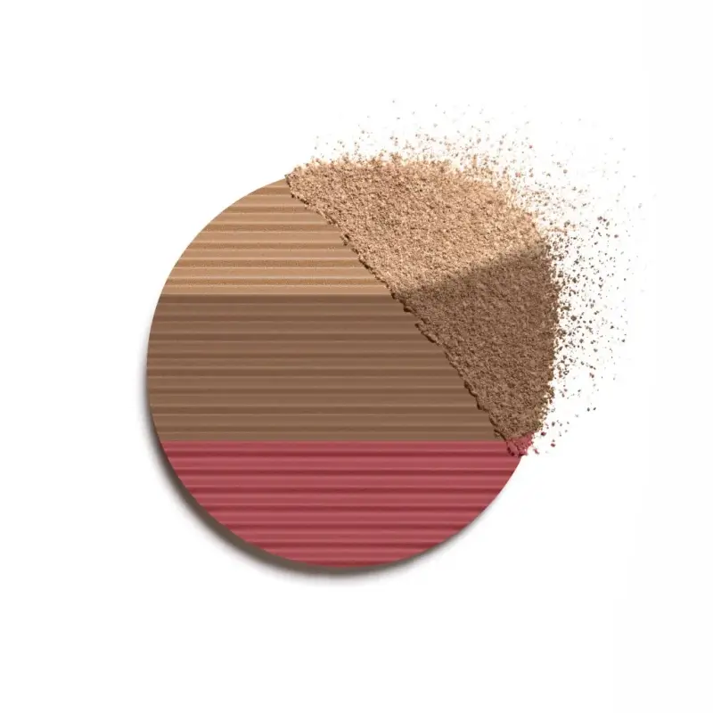 COLORITO LES BEIGES DEEP ROSE GOLD - Terra viso, Cipria, Blush, Illuminante viso miniatura 3
