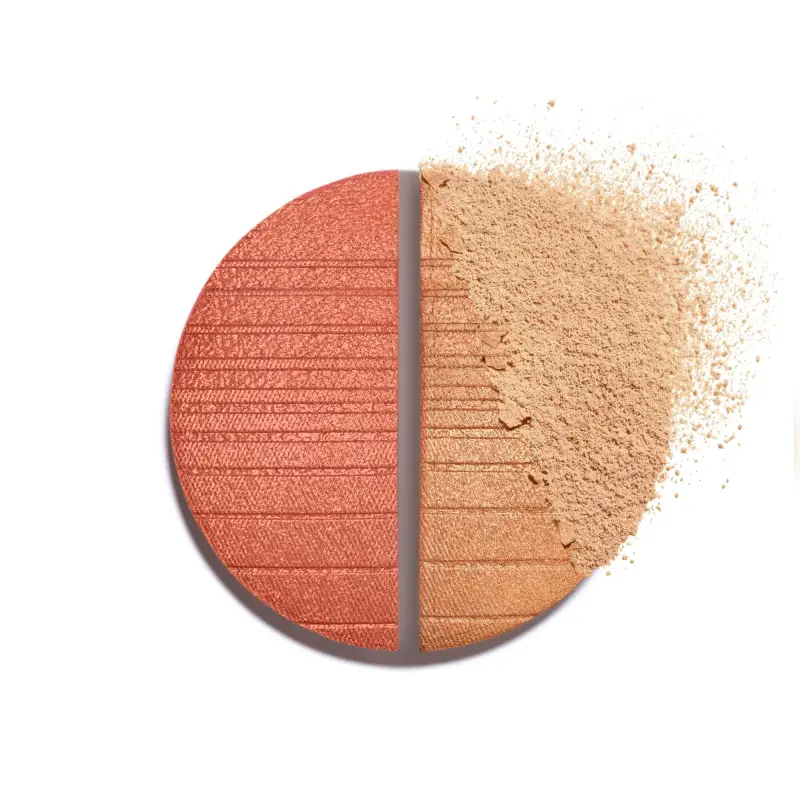 COLORITO LES BEIGES POUDRE BELLE MINE LUMIÈRE DORÉE SOLEIL COUCHANT - Illuminante viso miniatura 3