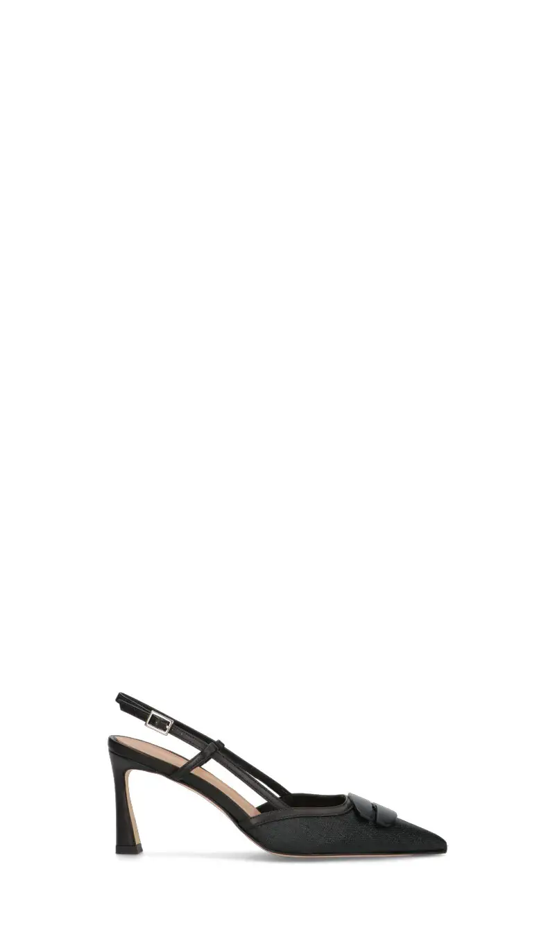Slingback donna nera Vario