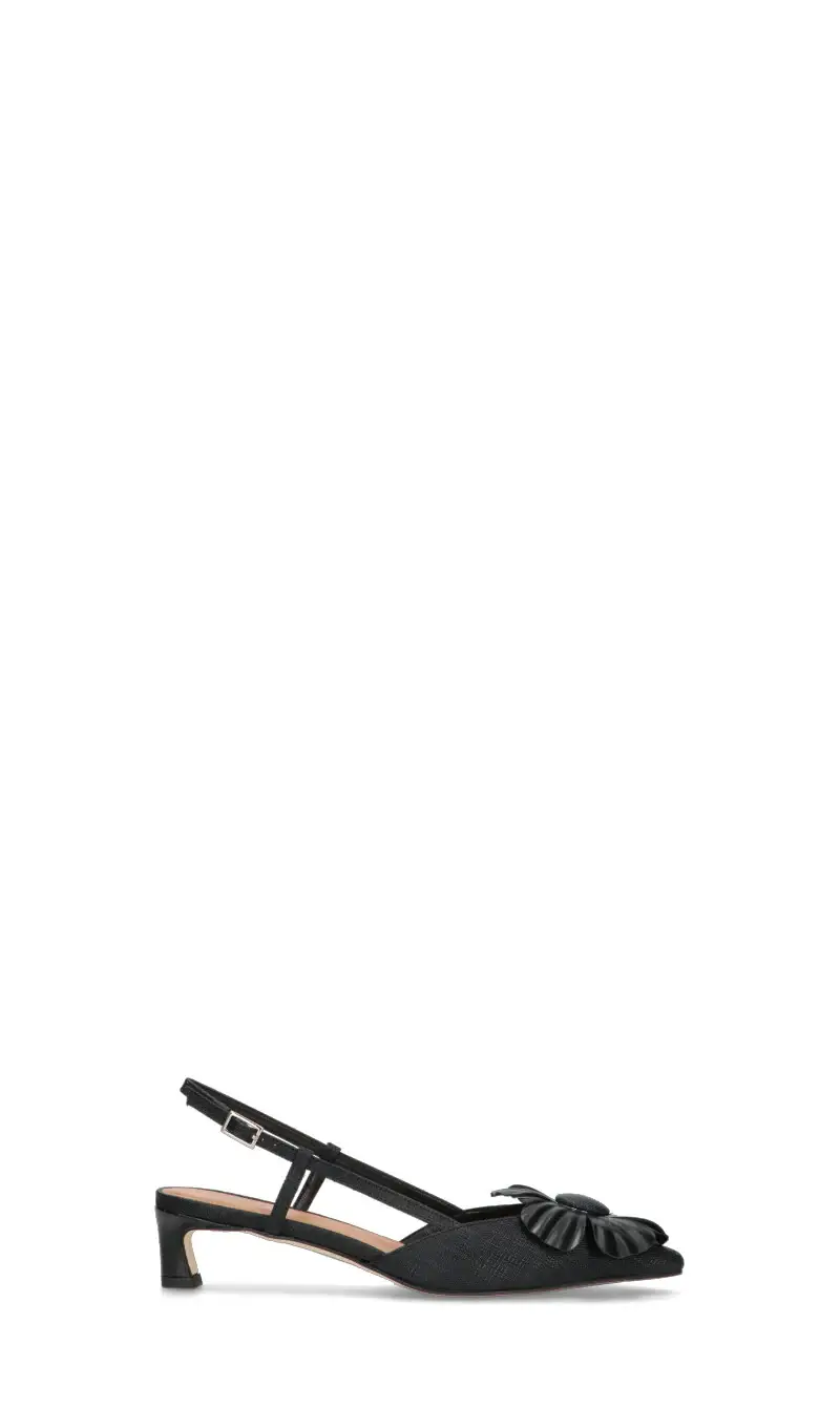 Slingback donna nera Vario