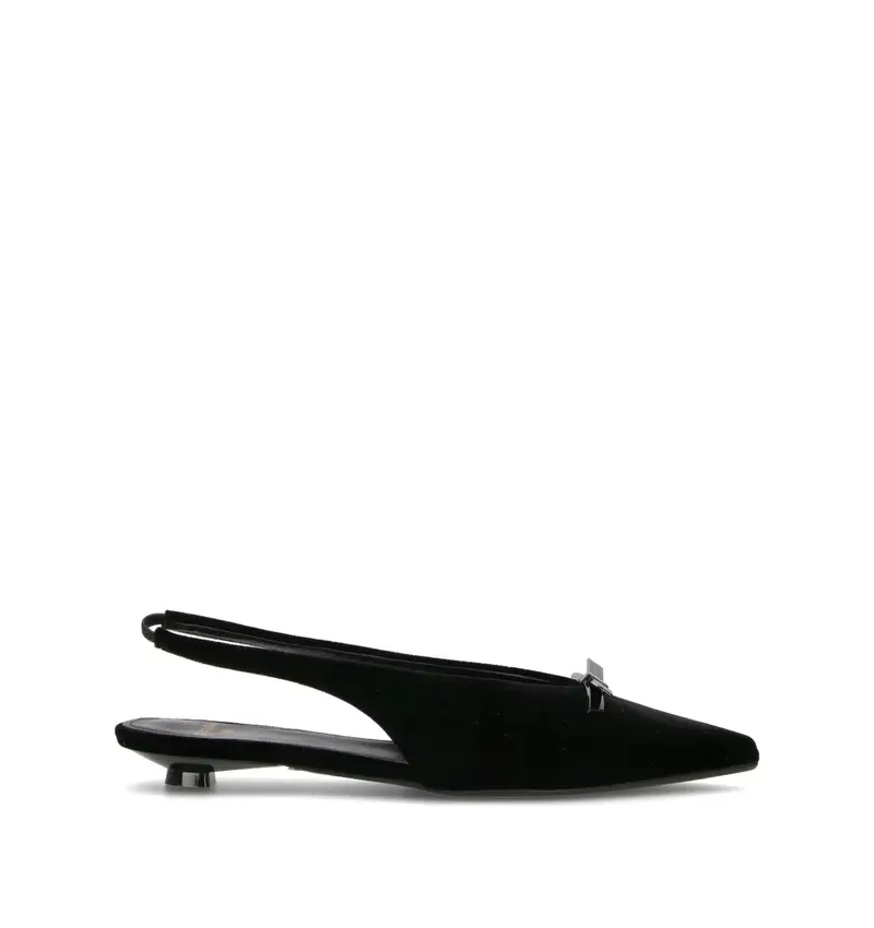 Slingback donna nera Vario