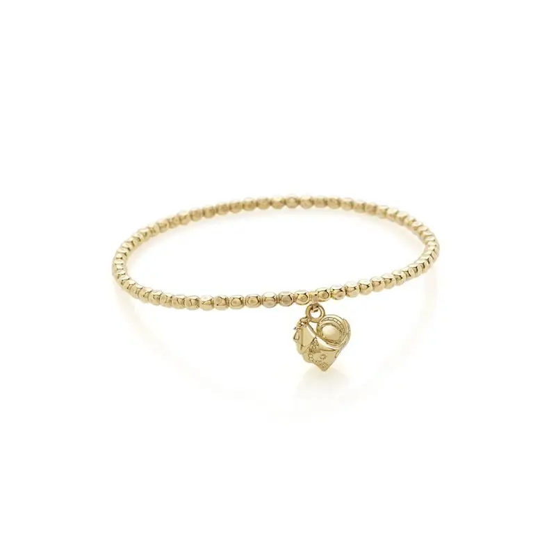 Bracciale Suamèm Con Gallo Micro In Oro Giallo 9Kt - Chantecler miniatura 2