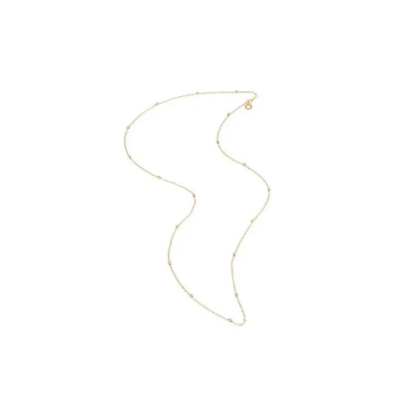 Catena Con Sferette 80 Cm In Oro Giallo 9Kt - Chantecler