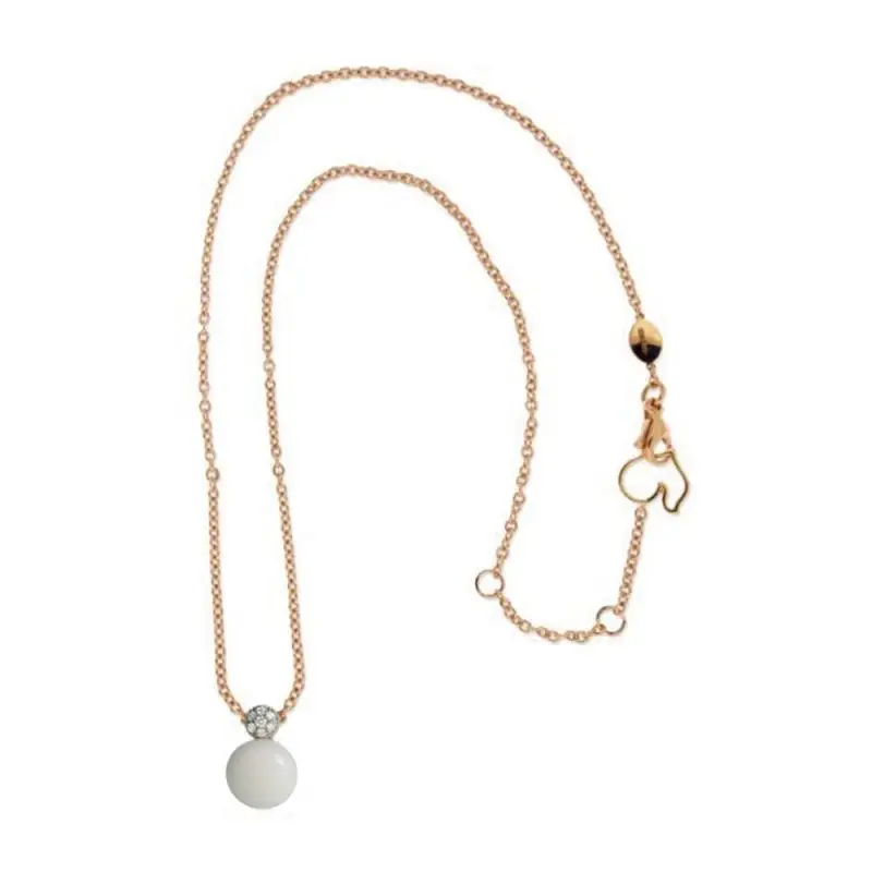 Collana Bon Bon In Oro Rosa 18Kt, Diamanti E Kogolong - Chantecler miniatura 2