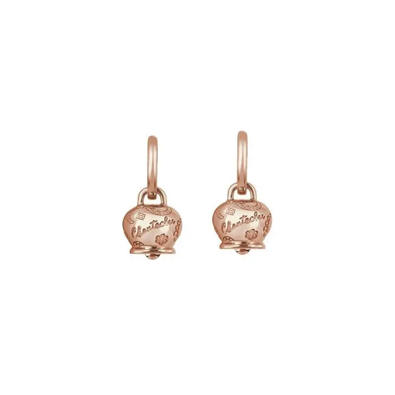 Orecchini Campanella Suamèm Medi In Oro Rosa 9Kt - Chantecler