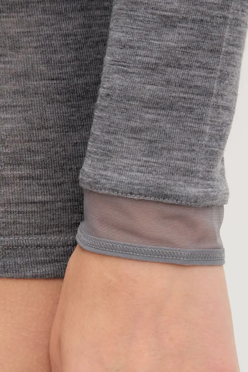 longsleeve in cotone FEMILET colore grigio FN1584.0DH miniatura 4