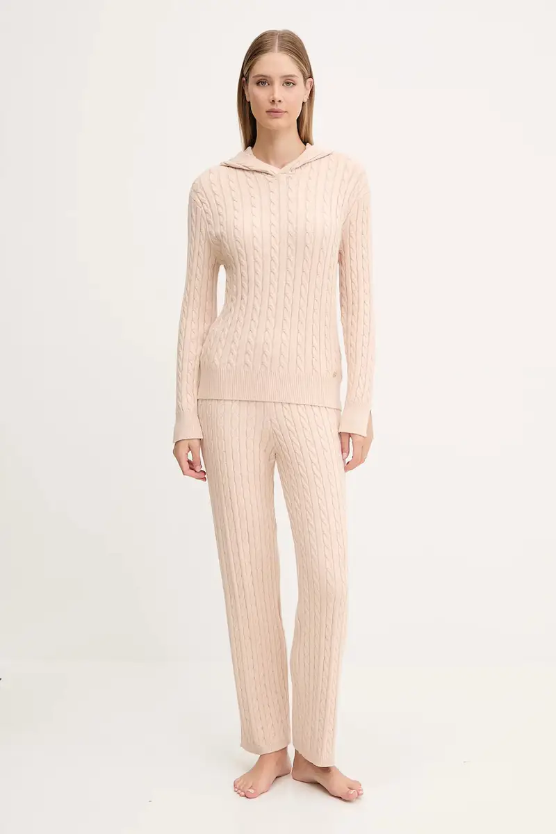 maglione TWIST donna colore beige C1A2L0 miniatura 2