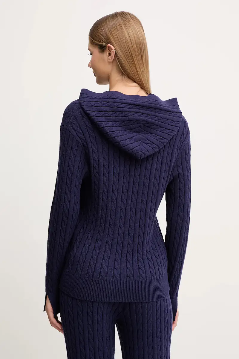 maglione TWIST donna colore violetto C1A2L0 miniatura 3