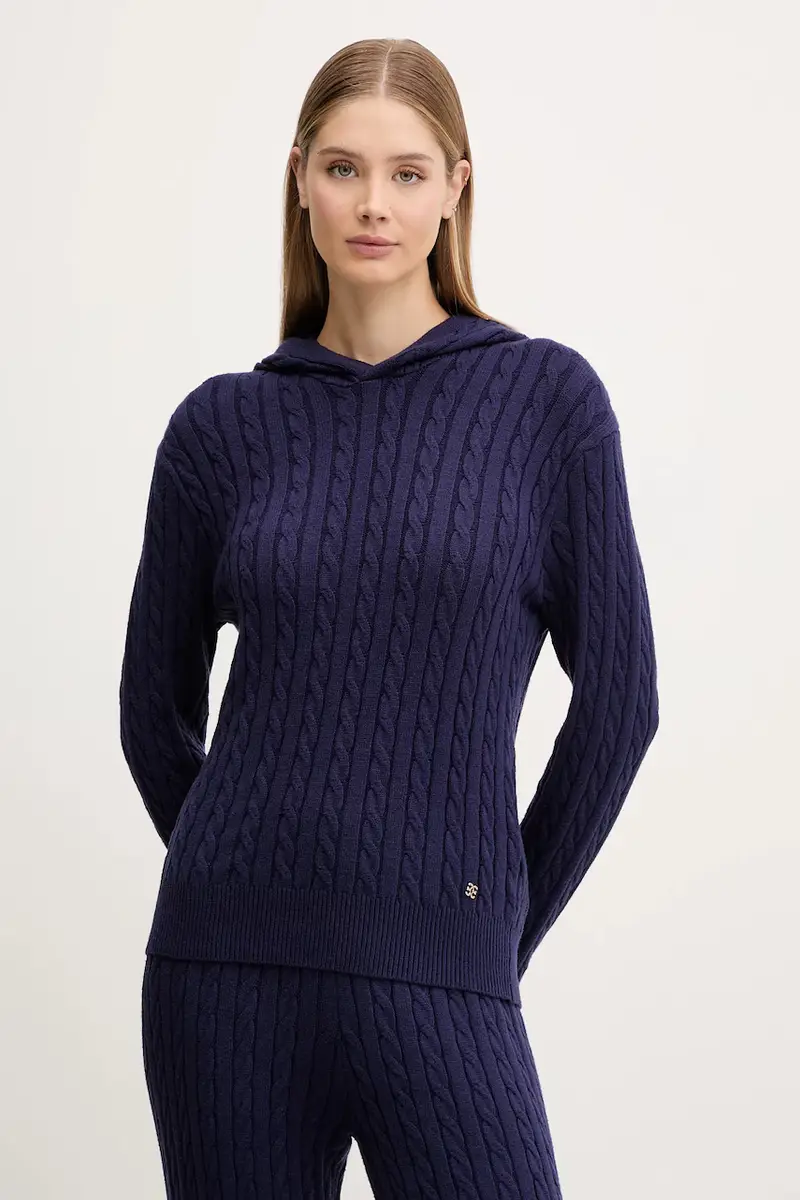 maglione TWIST donna colore violetto C1A2L0