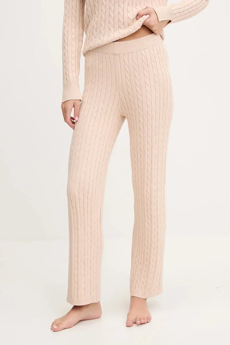 pantaloni tuta TWIST Beige