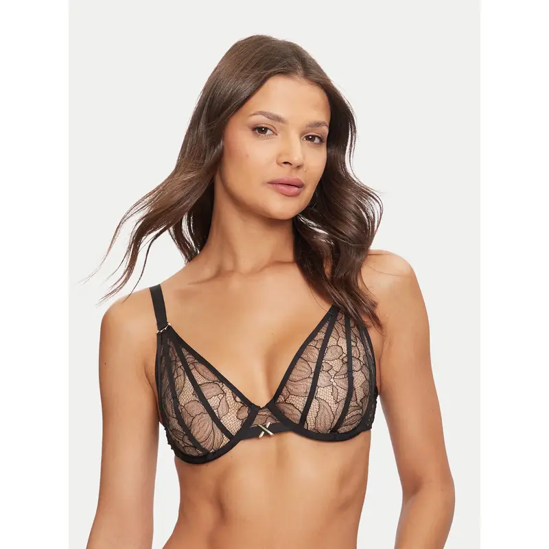 Reggiseno con ferretto Xquisite C01AMA Nero