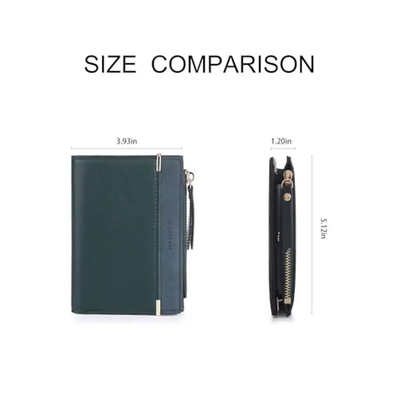 CHAOFANXI Portafogli Donna Verde 2340726 miniatura 2