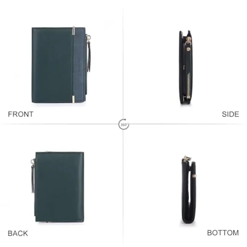 CHAOFANXI Portafogli Donna Verde 2340726 miniatura 3