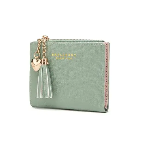 CHAOFANXI Portamonete Donna Verde 3724193