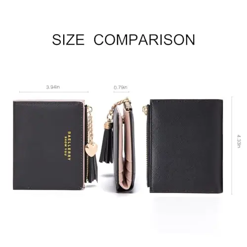 CHAOFANXI Portamonete Donna Fucsia 3724193 miniatura 2