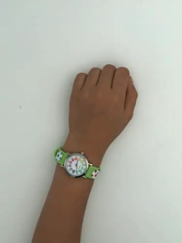 CHAOTECHY Orologio da polso per bambini per ragazze e ragazzi, facile da leggere per imparare a leggere l'orologio, 02 miniatura 3