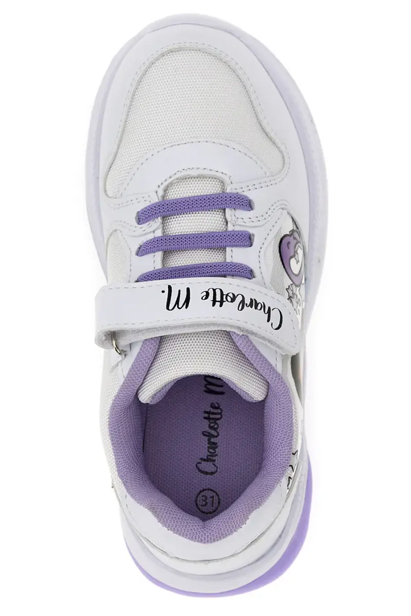 Sneakers Con Luci Charlotte 5920 Bianche [BIANCO] miniatura 5